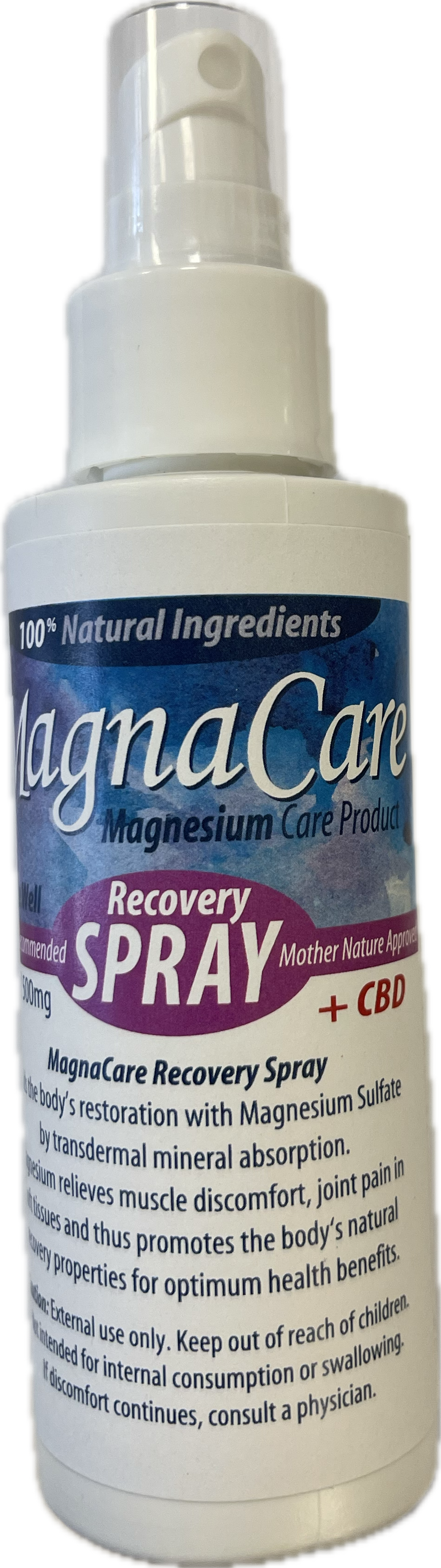 MAGNACARE RECOVERY SPRAY + CBD